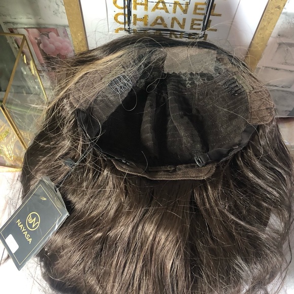 Chocolate Brown/Caramel Long/Curls - Lace Front No Bangs - NAYASA - Picture 4 of 4